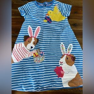 Boden Easter Appliqué Dress 9/10